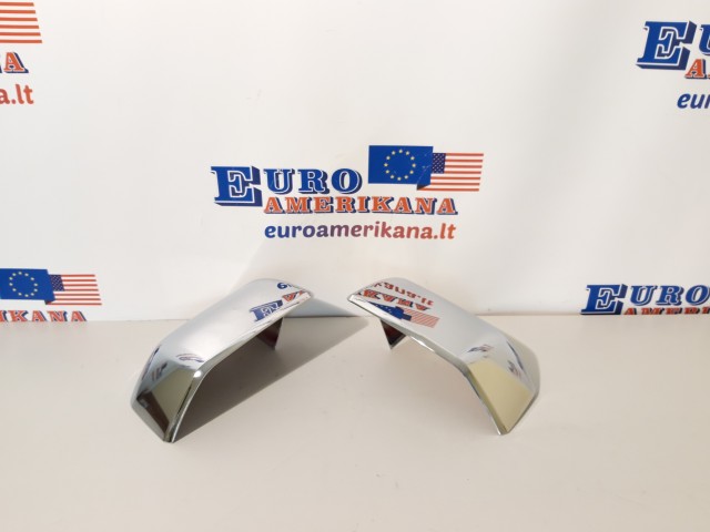 Truck Triple Chrome ABS Mirror Cover Top Half